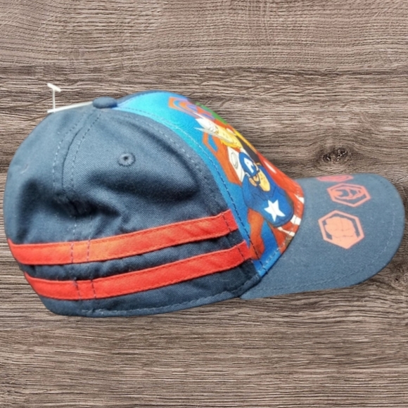 NEW-YOUTH AVENGERS BLUE BASEBALL STYLE CAP - Picture 2 of 10
